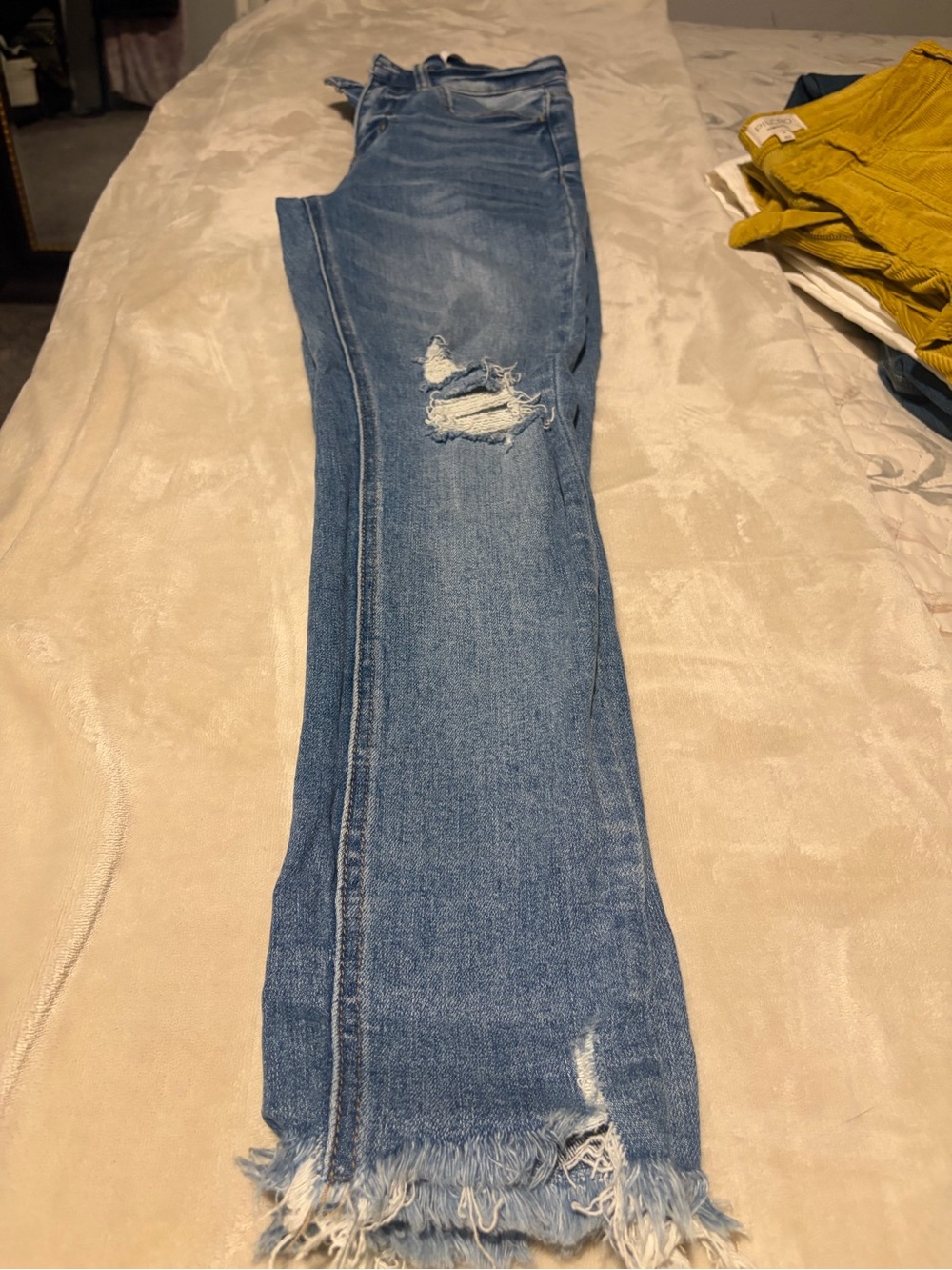 Altar'd State Light Blue Ripped Skinny Jeans - Picture 5 of 5
